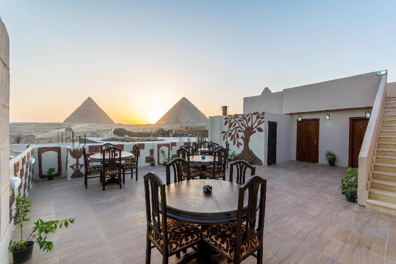 Giza Pyramids Inn Kafrat al Jabal Exterior photo