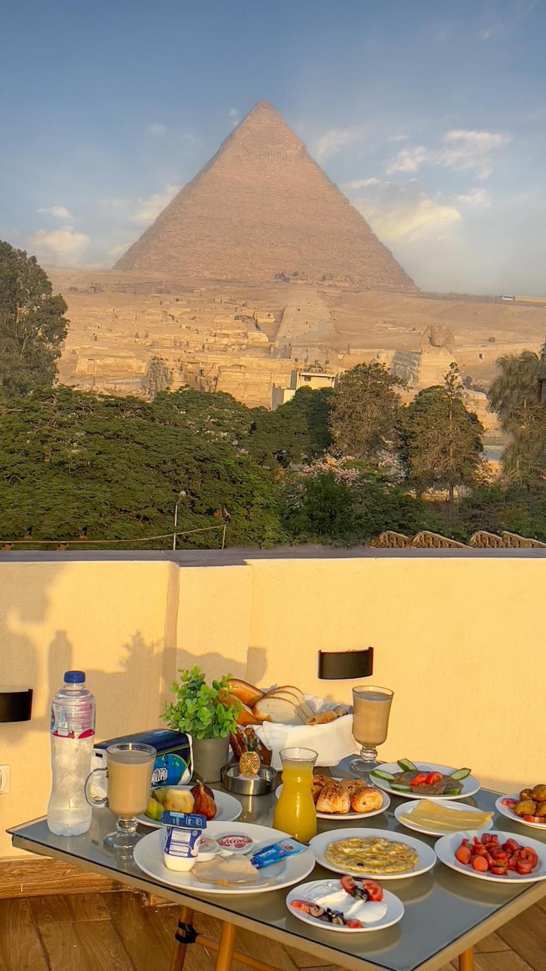 Giza Pyramids Inn Kafrat al Jabal Exterior photo