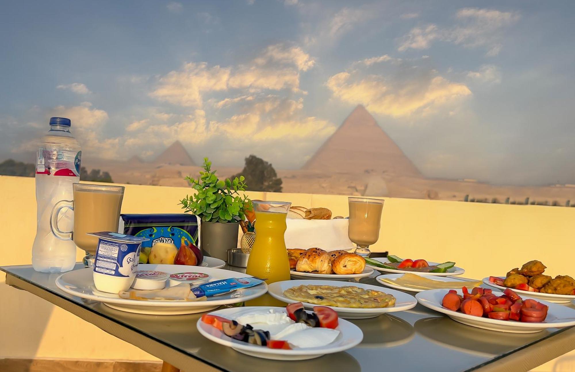 Giza Pyramids Inn Kafrat al Jabal Exterior photo