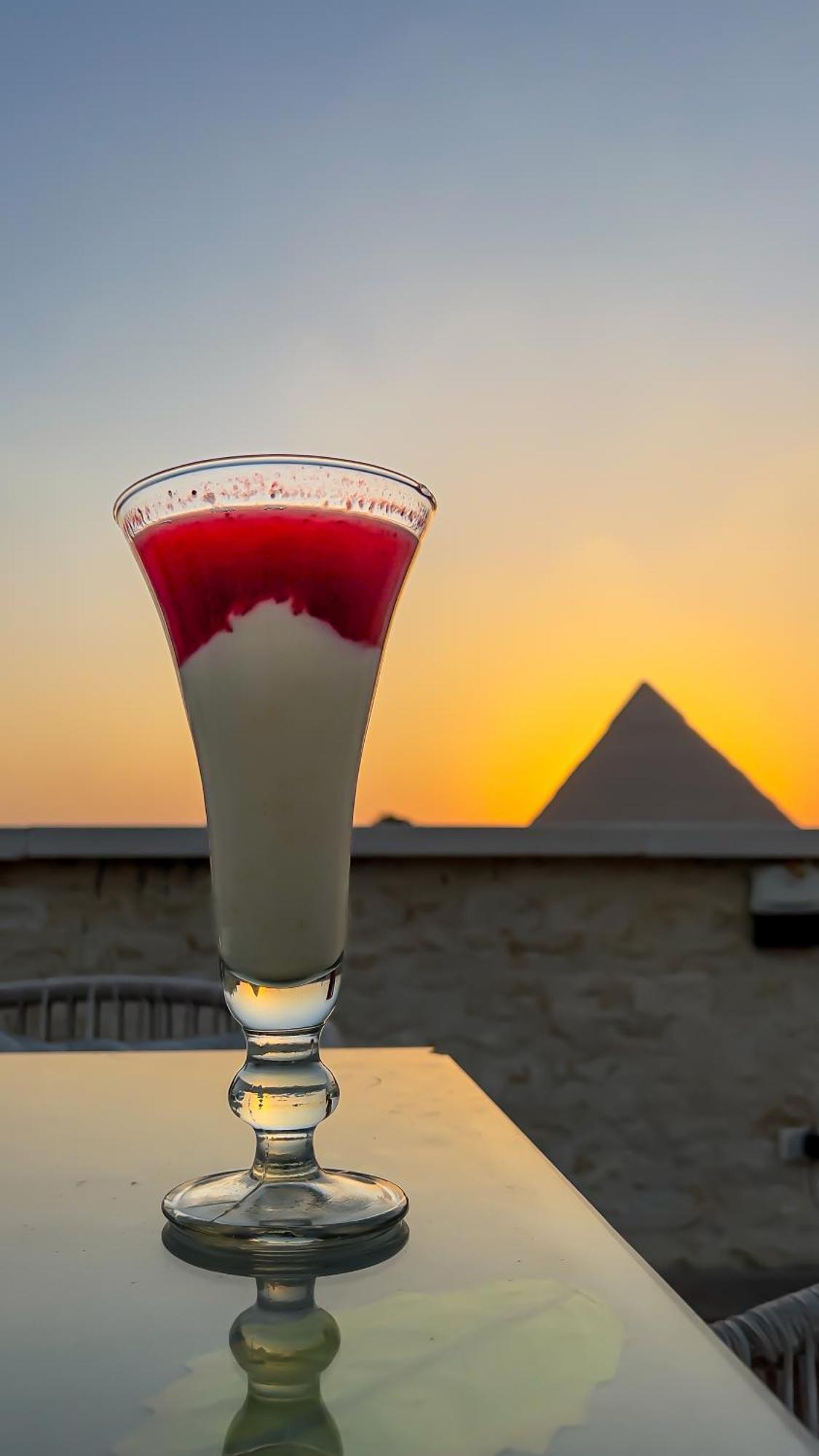 Giza Pyramids Inn Kafrat al Jabal Exterior photo