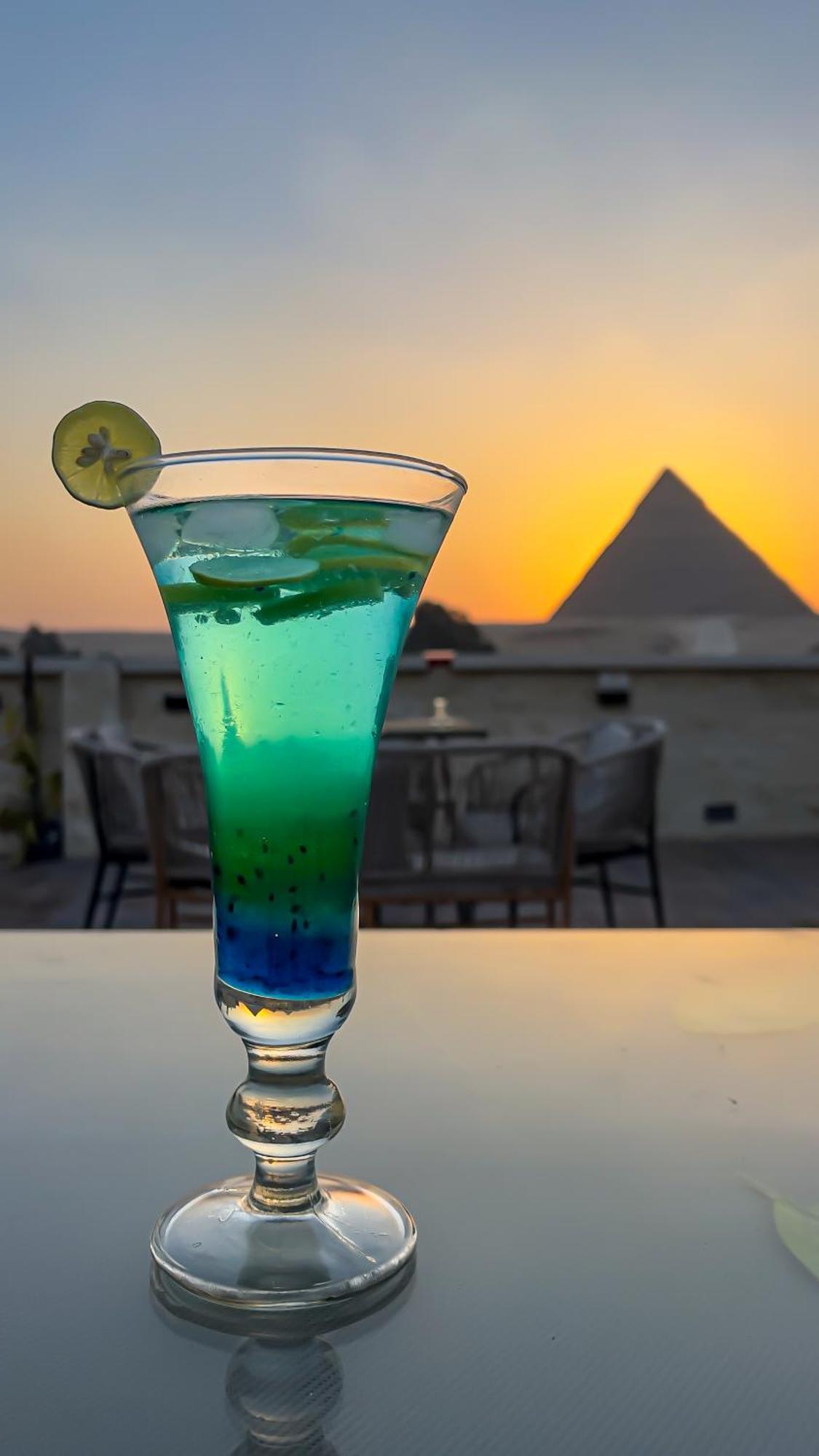 Giza Pyramids Inn Kafrat al Jabal Exterior photo