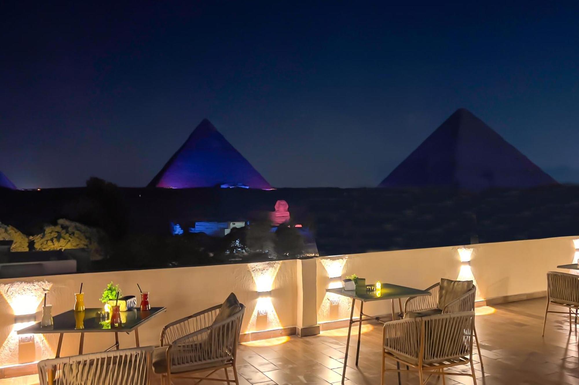 Giza Pyramids Inn Kafrat al Jabal Exterior photo