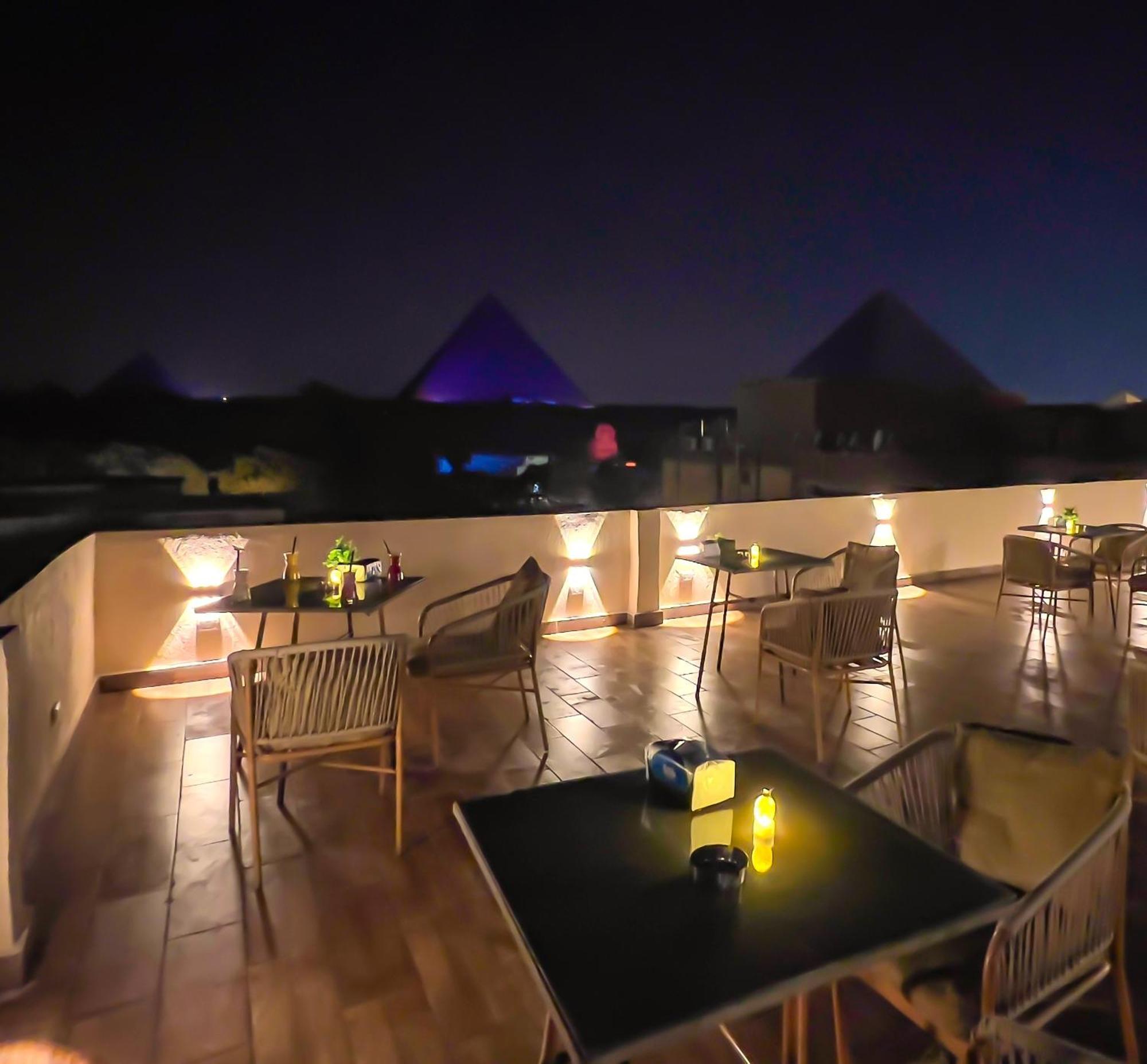 Giza Pyramids Inn Kafrat al Jabal Exterior photo